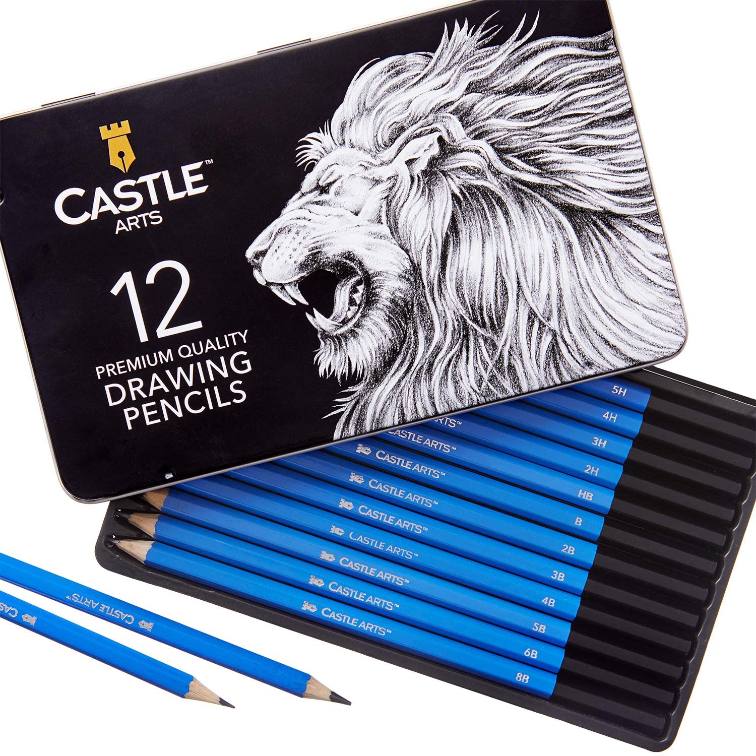 Castle Art Supplies 12 Oil Based Paint Pens