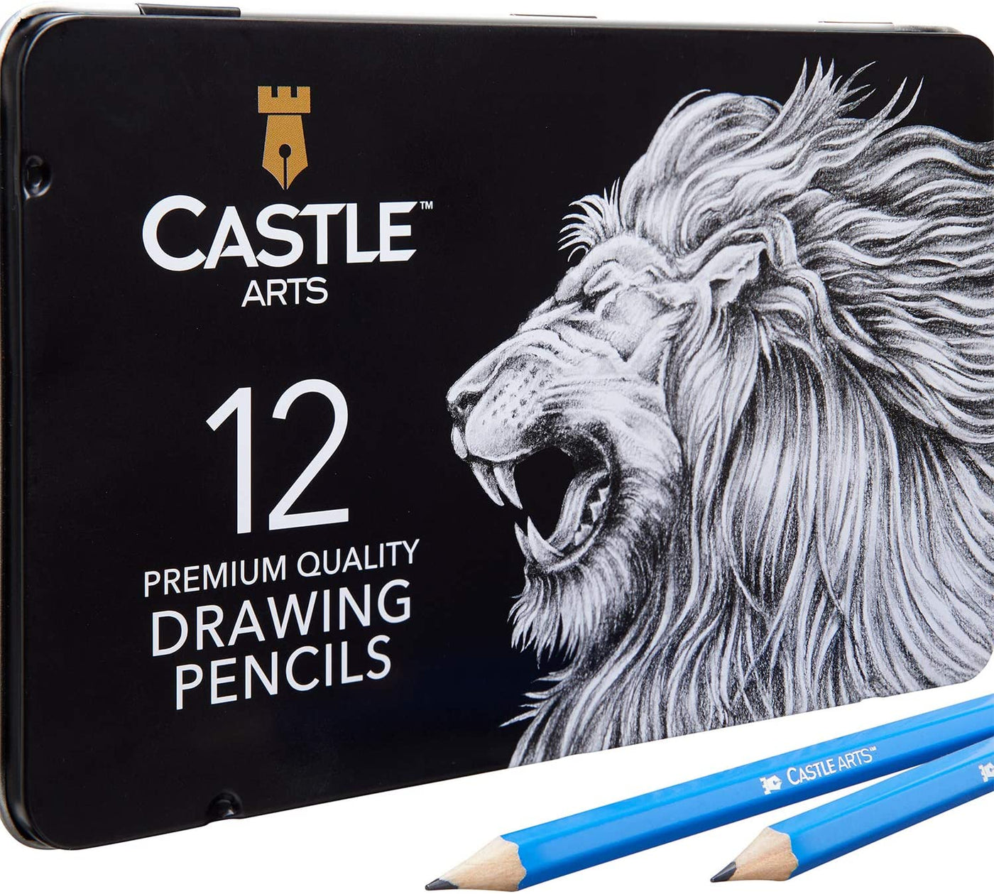 Castle Art Supplies 12 Oil Based Paint Pens 