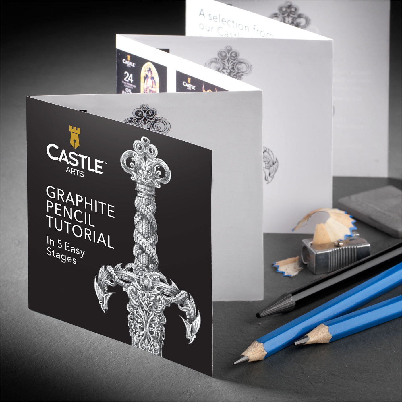 Castle Art Supplies 26 Piece Drawing and Sketching Art Set: Perfect for  Beginners, Kids or Any Aspiring Artist - Includes Graphite Pencils and  Sticks